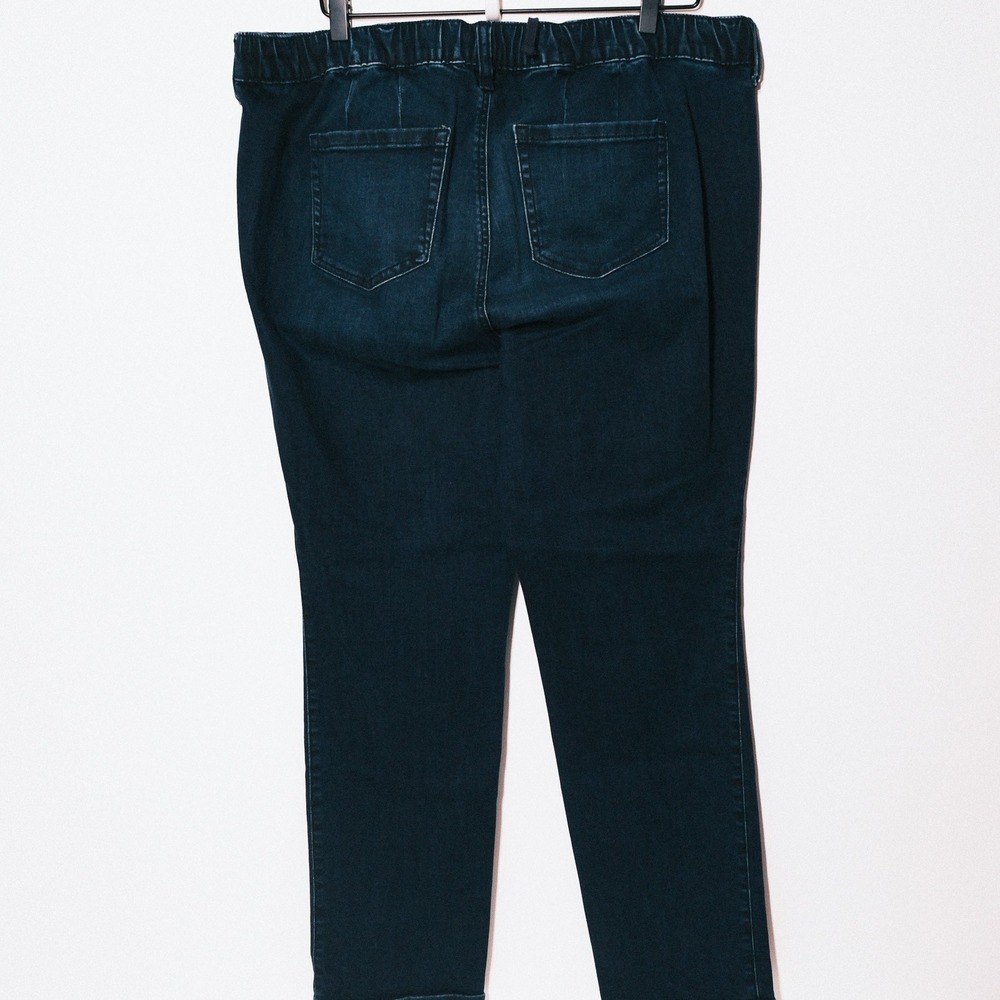 Torrid Jeans Womens 18W Blue Drawstring Weekend Boyfriend Plus Size 1 - Picture 2 of 13
